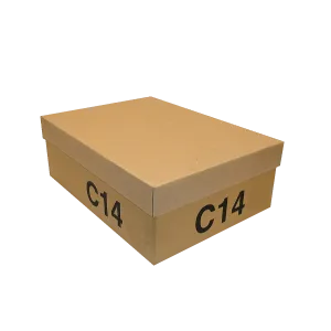 Demi Caisse C14 Double Ondulation 400*300*150mm + Couvercle