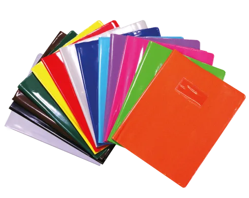 Protège-cahier en PVC GLOSSY 17x22cm