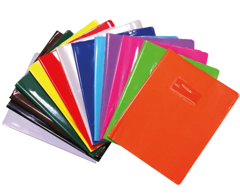 Protège-cahier en PVC GLOSSY 17x22cm