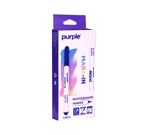 Boite 12 Marqueurs Ardoise MARK-IN