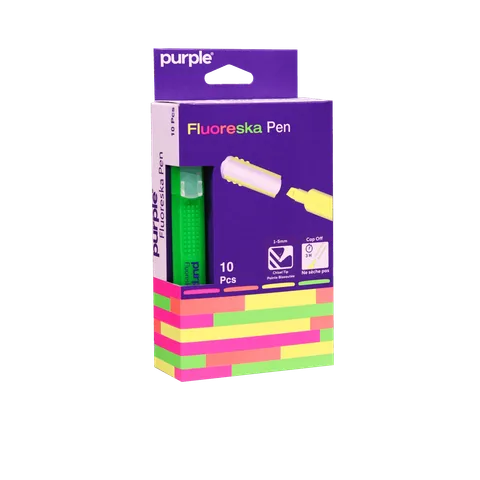 Boite 10 Surligneur FLUORESKA PEN