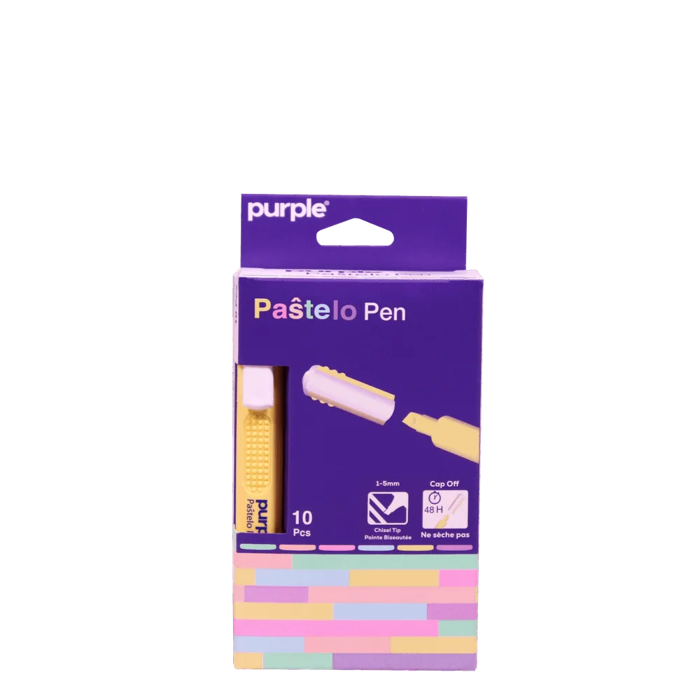 Boite 10 Surligneur PASTELO PEN