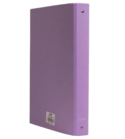 Classeur Rigide 4 Anneaux Dos 40 mm PASTEL — Violet Pastel