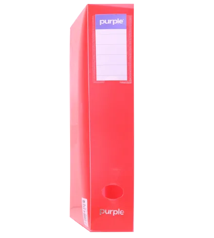 Boite de classement Personnalisable Dos 60mm EVIDENCE — Rouge