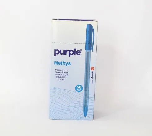 Boite 50 Stylos à Bille Pointe 1,0 mm METHYS — photo 3