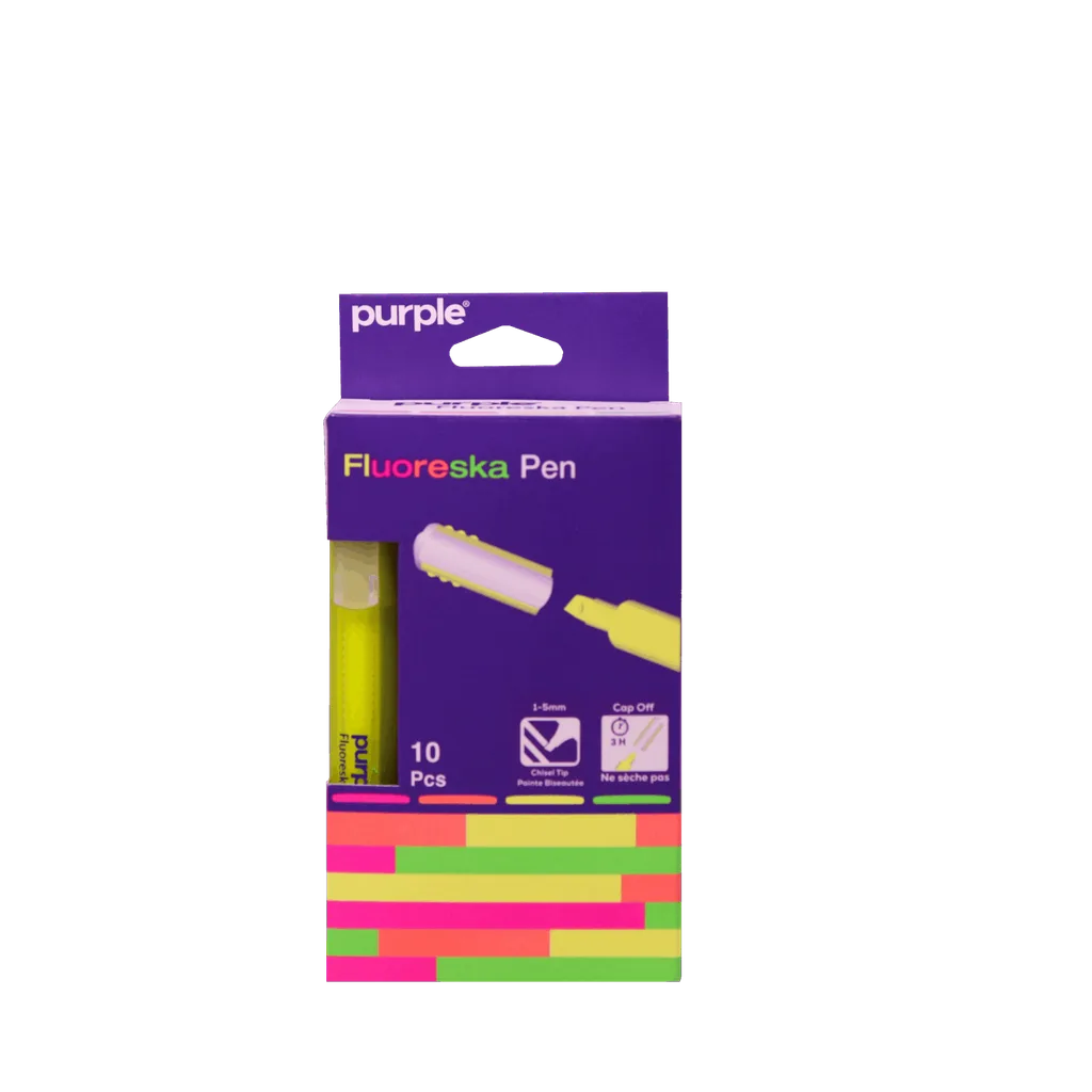 Boite 10 Surligneur FLUORESKA PEN — photo 2