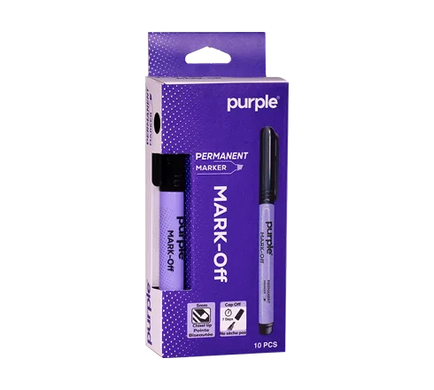 Boite 10 Marqueurs Permanent MARK-OFF