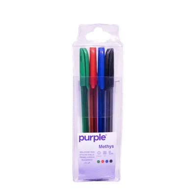 Pochette 4 Stylos Methys 1,0 mm