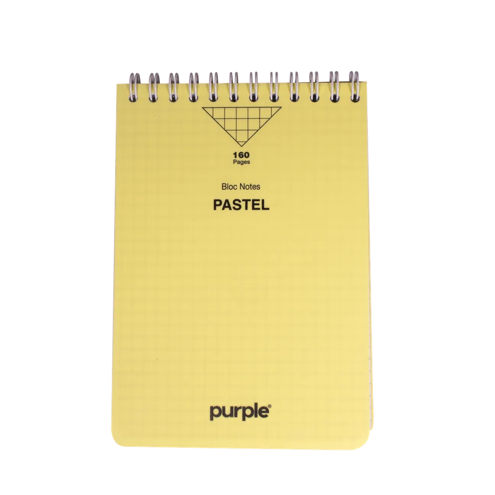Bloc Note Wiro 160 Pages A6 PASTEL — photo 2