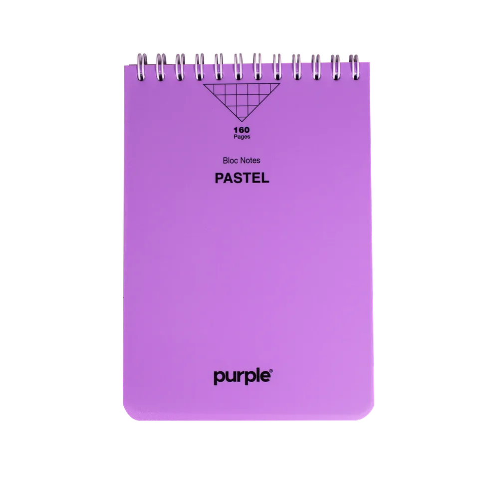 Bloc Note Wiro 160 Pages A6 PASTEL — photo 4