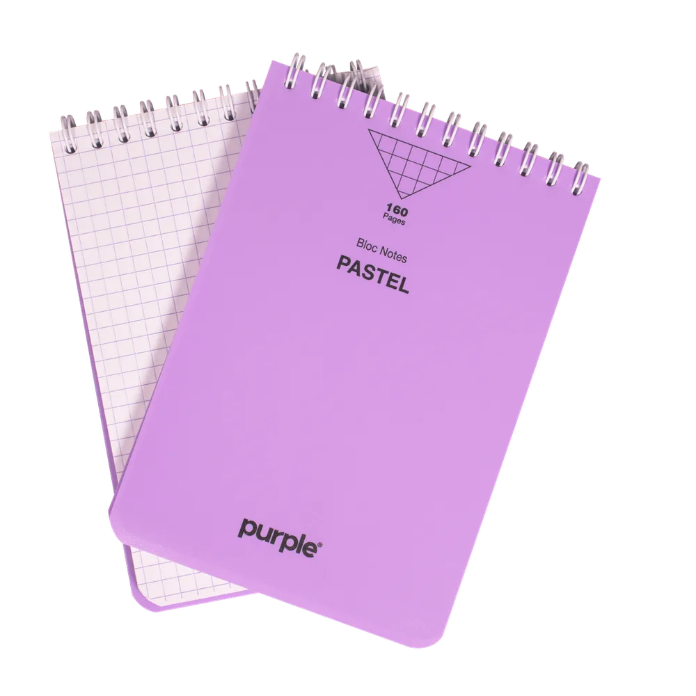 Bloc Note Wiro 160 Pages A6 PASTEL — photo 10