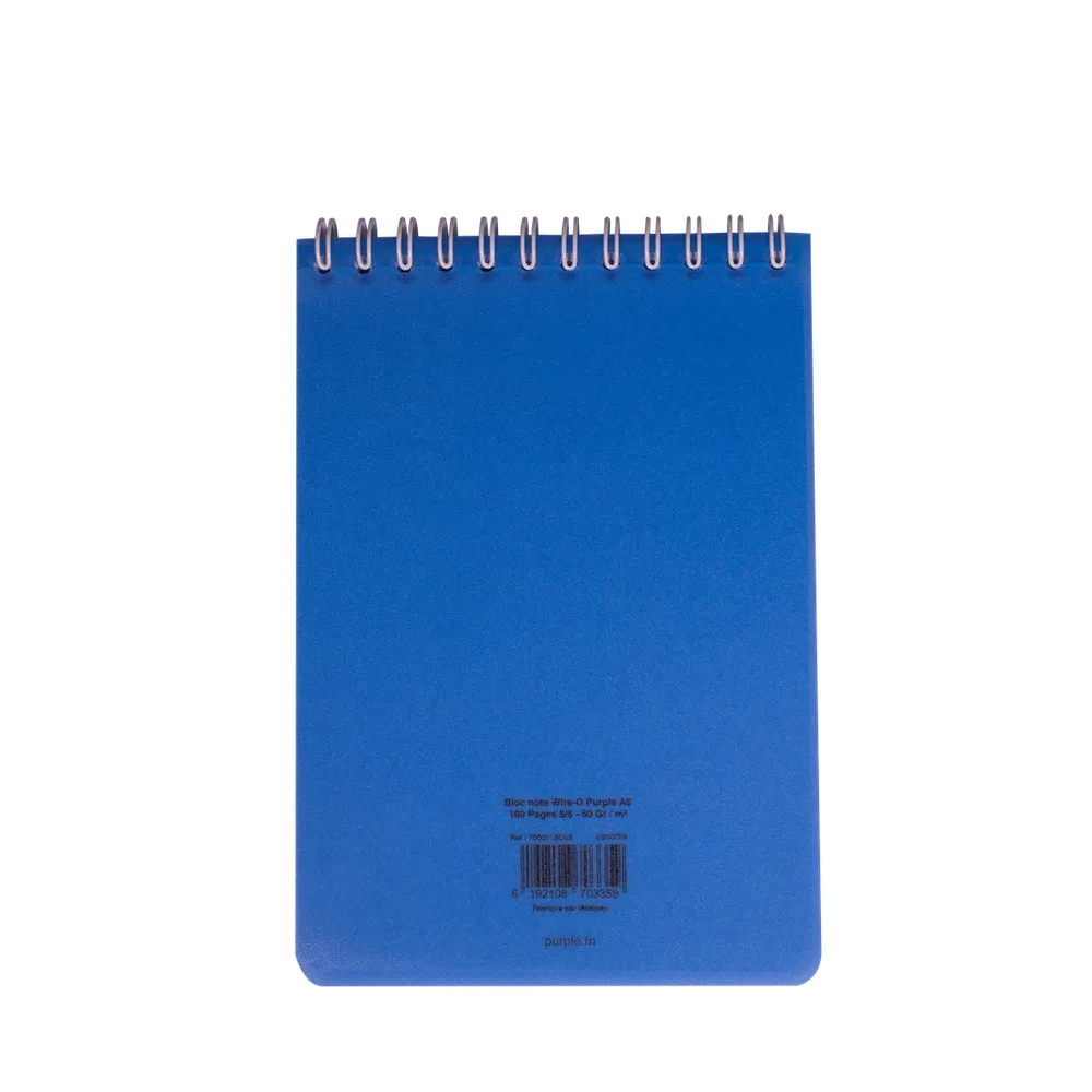 Bloc Note Wiro 160 Pages A6 VELVET — photo 3