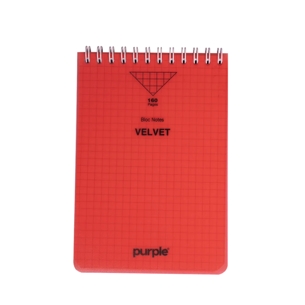 Bloc Note Wiro 160 Pages A6 VELVET — photo 4