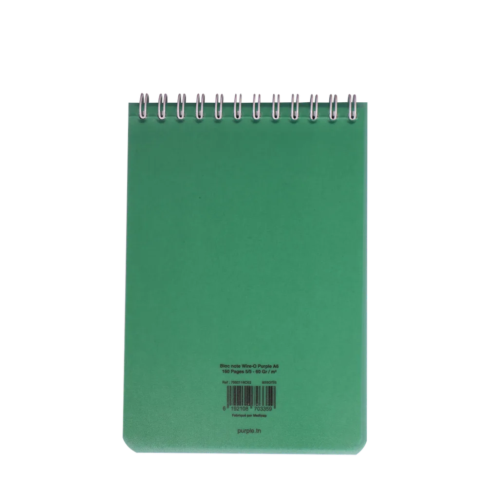 Bloc Note Wiro 160 Pages A6 VELVET — photo 7