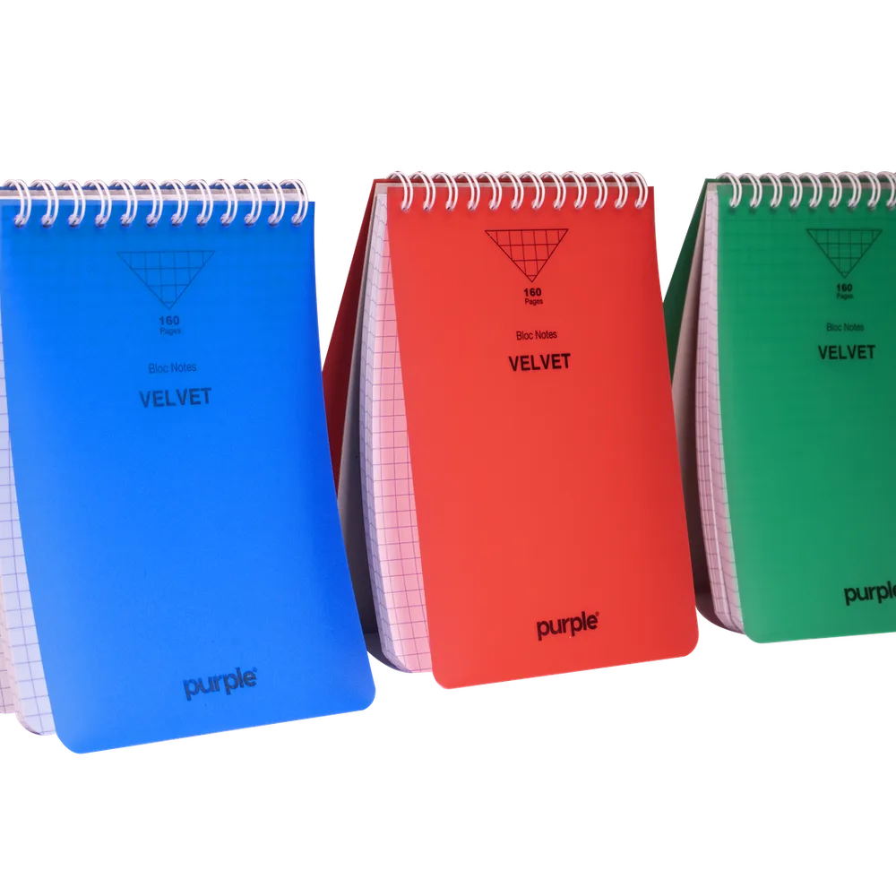 Bloc Note Wiro 160 Pages A6 VELVET — photo 9