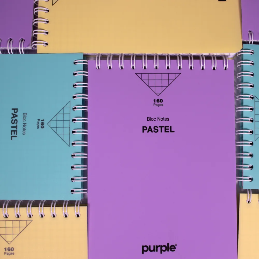 Bloc Note Wiro 160 Pages A7 PASTEL — photo 15