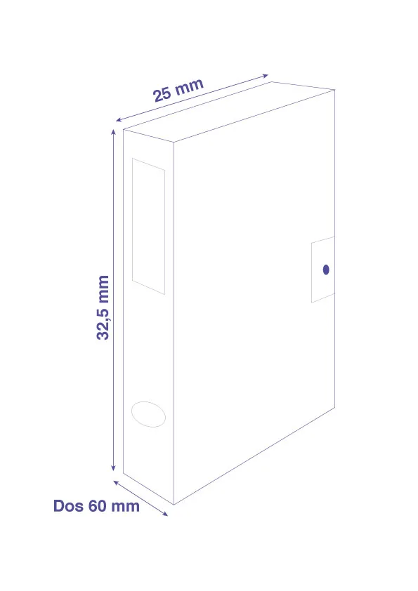 Boite de classement Dos 60mm ESSENTIAL — photo 3