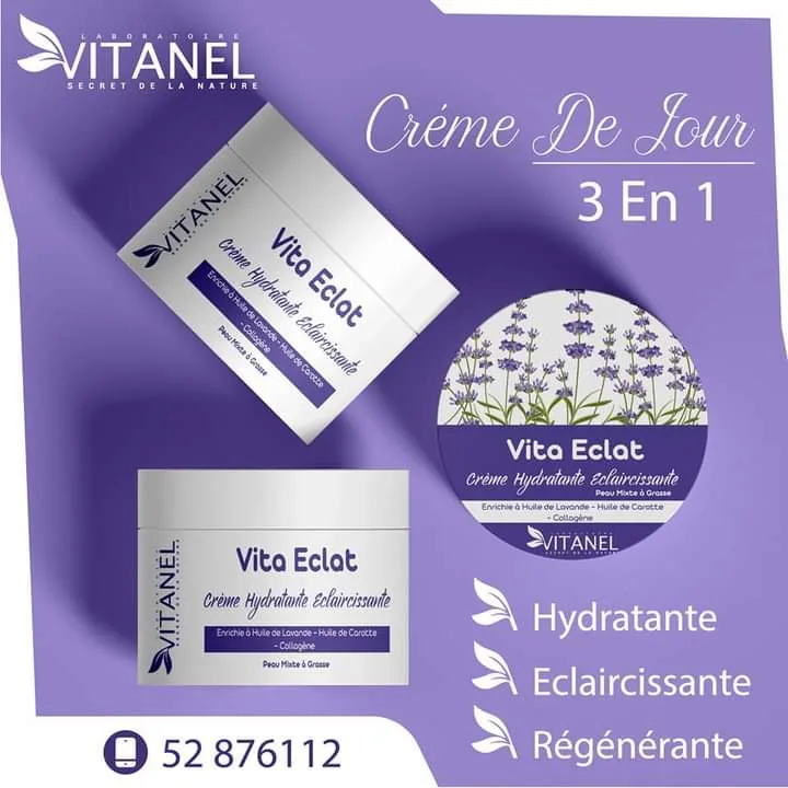 Crème de jour Vita Éclat 3 en 1 — 100 ml