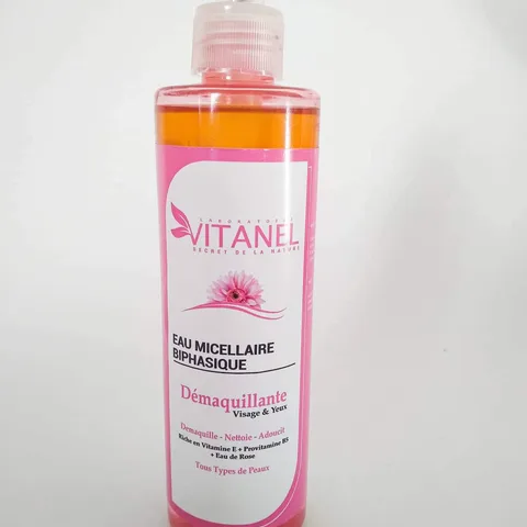 Eau micellaire biphasique démaquillante 100 ml