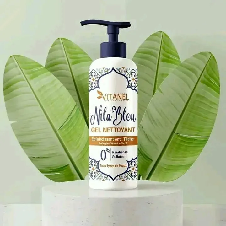 Gel nettoyant Nila Bleu éclaircissant 100 ml