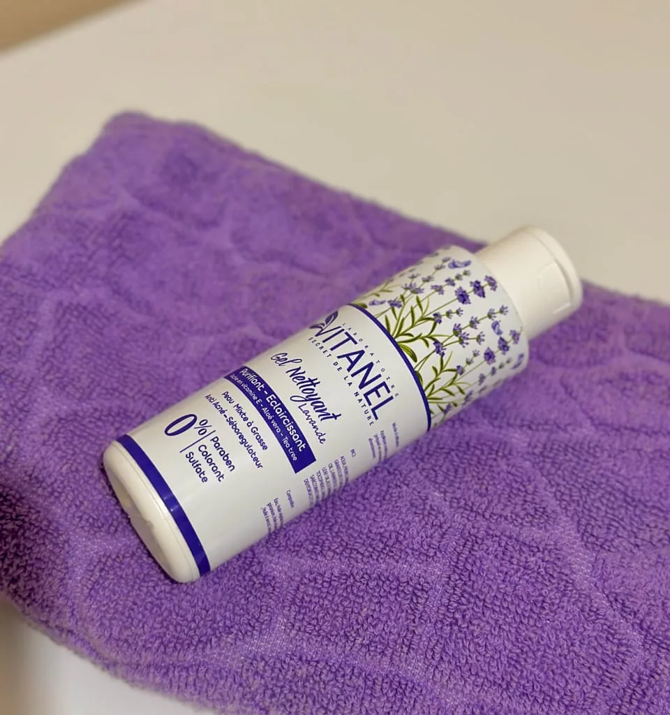 Gel nettoyant purifiant Lavande 100 ml