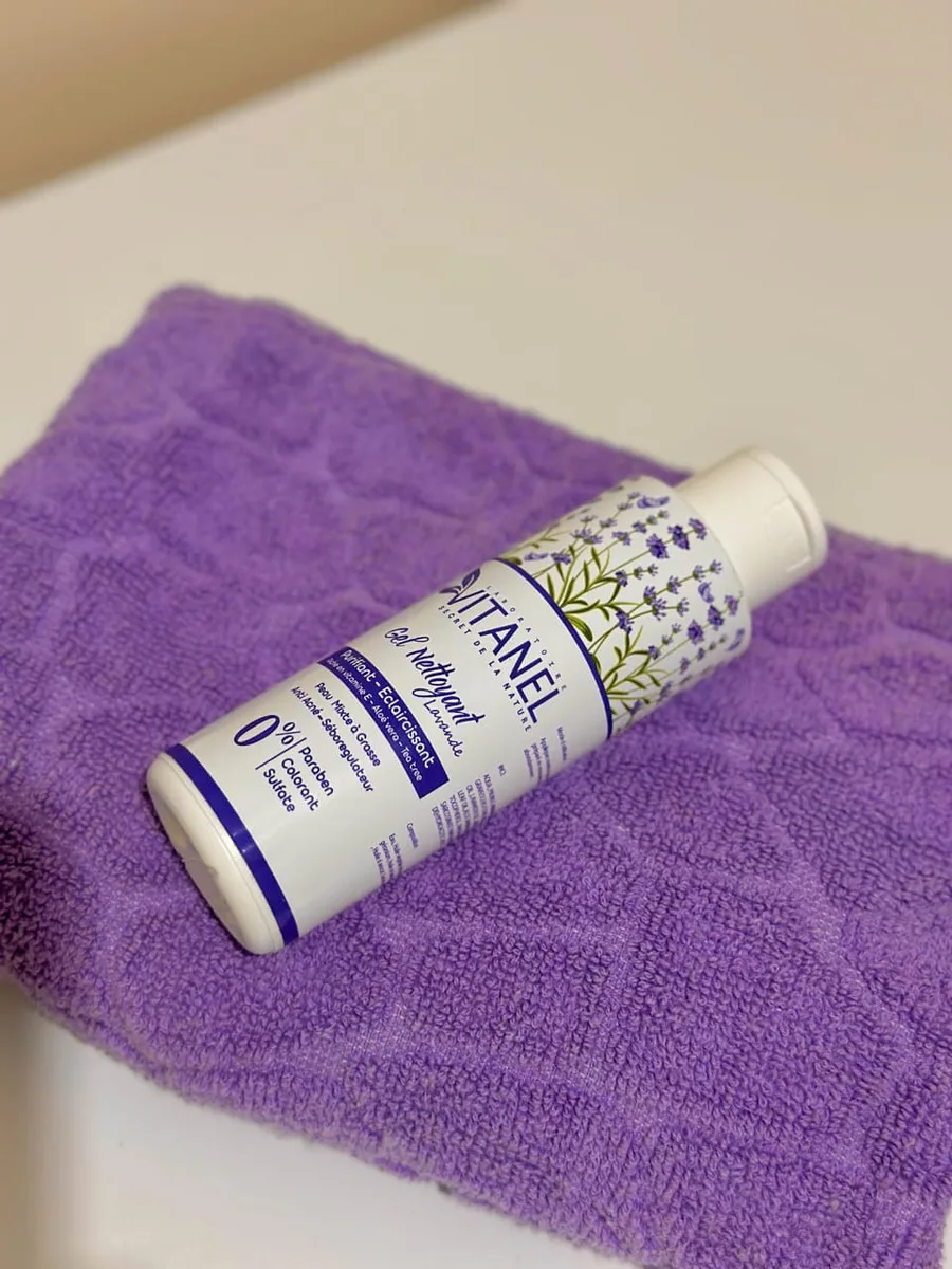 Gel nettoyant purifiant Lavande 100 ml