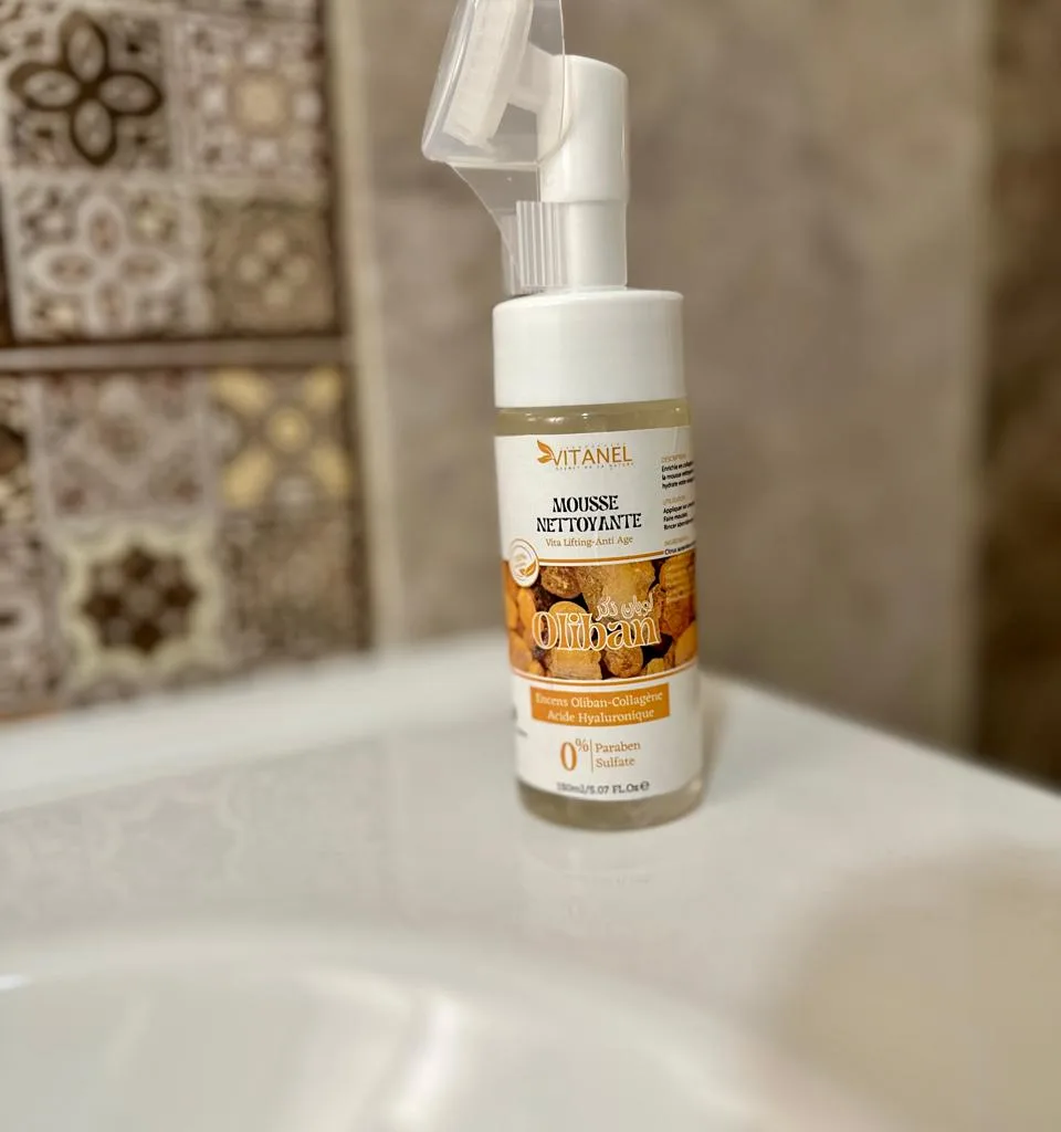 Mousse nettoyante Oliban 150 ml