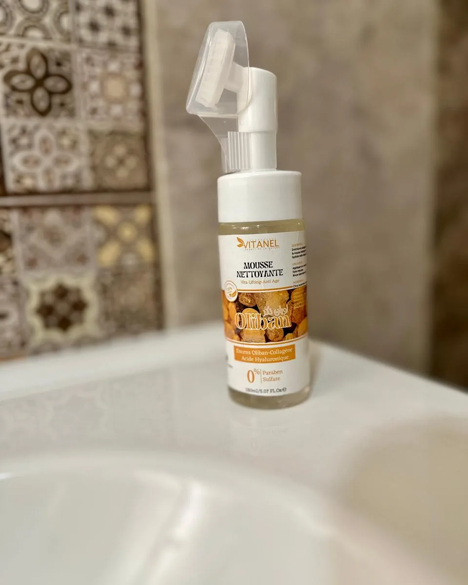 Mousse nettoyante Oliban 150 ml