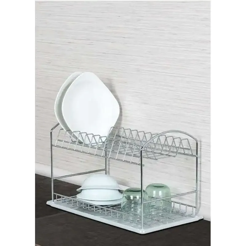 Égouttoir à assiettes et verres Starax S-4017