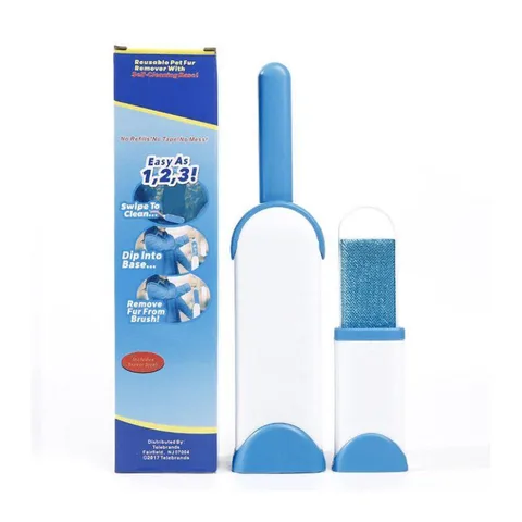 Brosse anti-poils réutilisable — canapé, vêtements, voiture