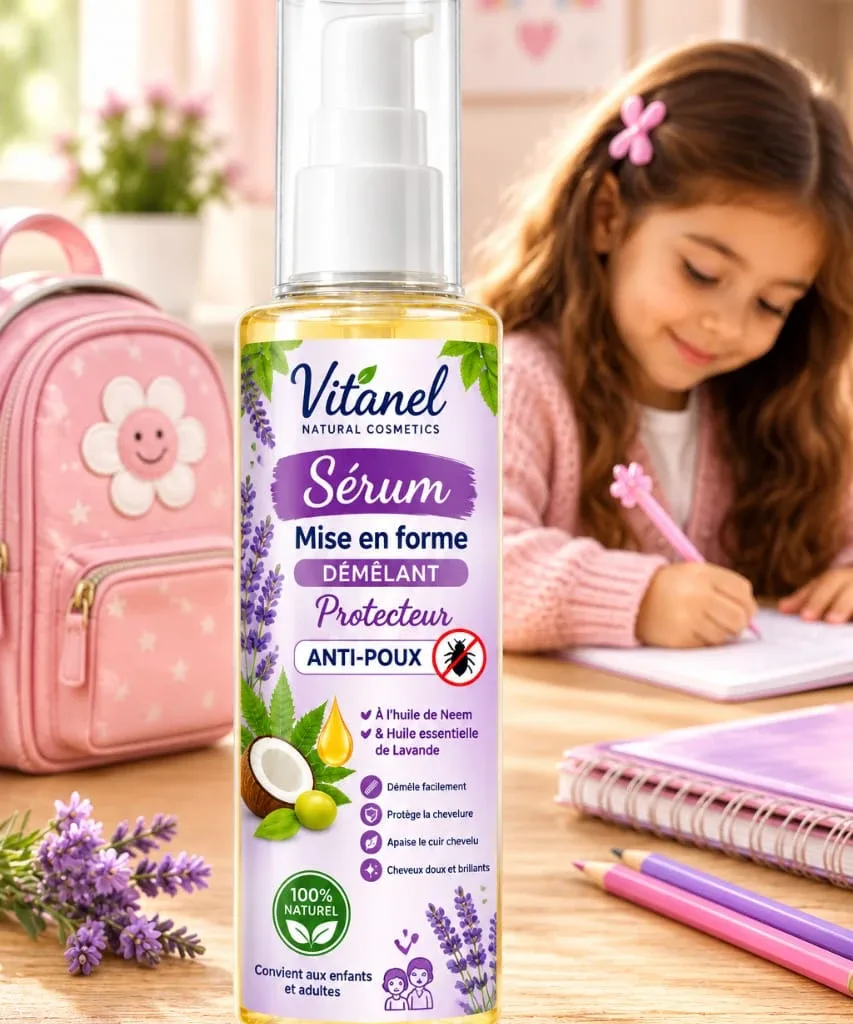 Pack Rentrée Vitanel — Sérum Anti-Poux + Kids Hair Oil — photo 2