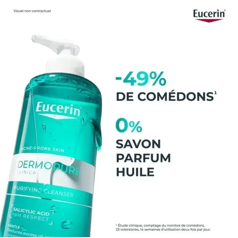 EUCERIN Dermopure Gel Nettoyant Peaux à Imperfections 200 ml — photo 2