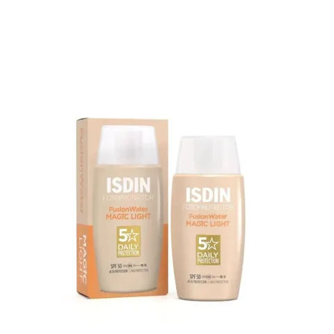 ISDIN Photoprotection Écran Solaire Fusion Water Magic Light SPF50+ 50 ml