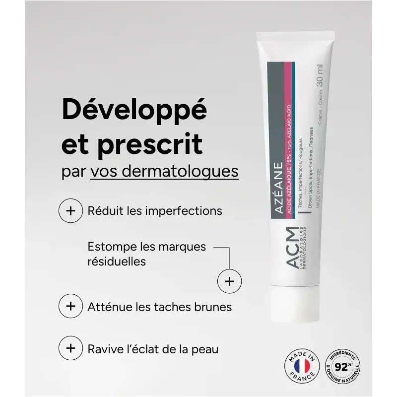 ACM Azeane Crème Acide Azélaïque 15% 30 ml — photo 2