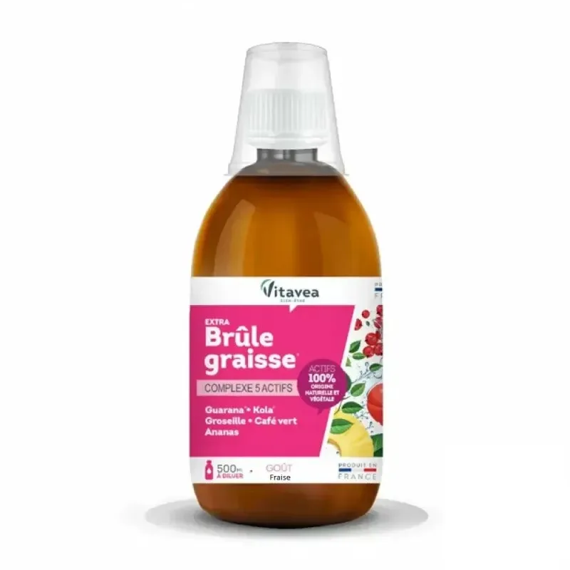 VITAVEA Extra Brule Graisse Fraise 500 ml