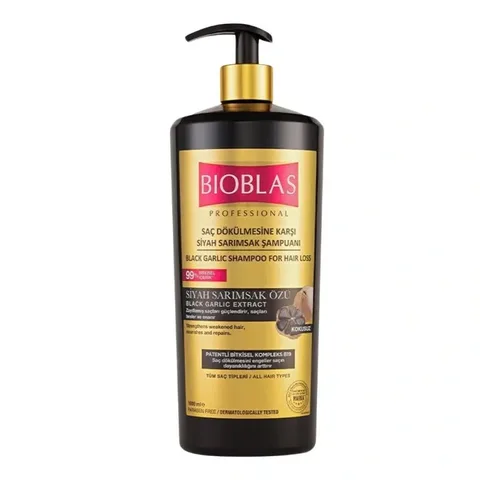 BIOBLAS Shampooing à l'ail Noir 1 l