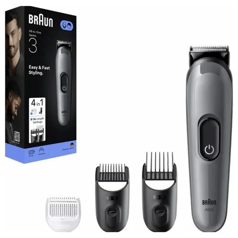 BRAUN Tondeuse Multifonction 4en1 Ref Aio3500