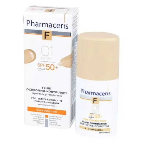 PHARMACERIS F Fond de Teint SPF 50+ (ivory 1) 30 ml