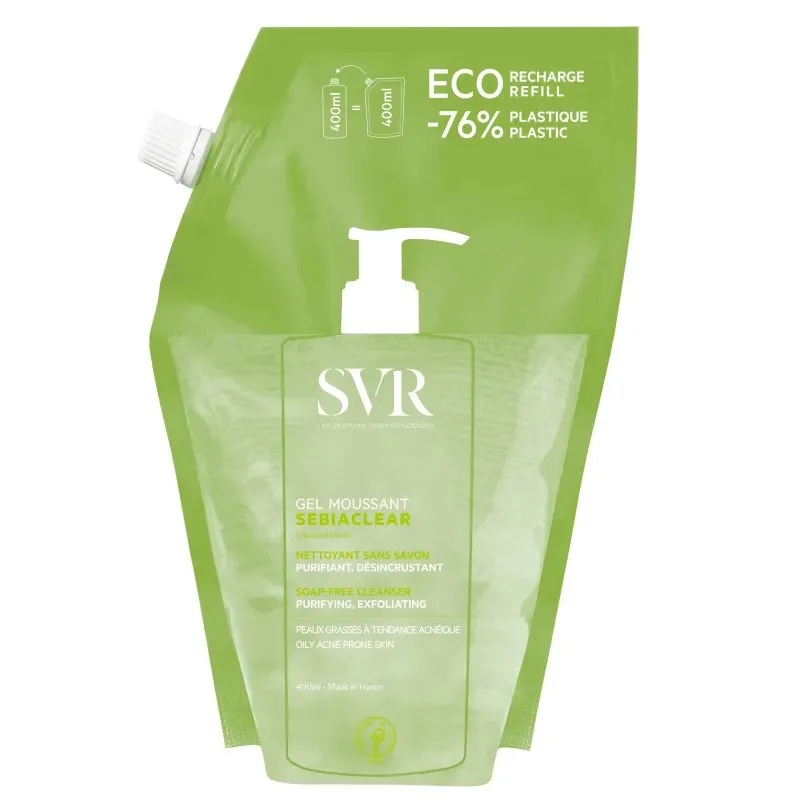 SVR Sebiaclear Gel Moussant Recharge 400 ml