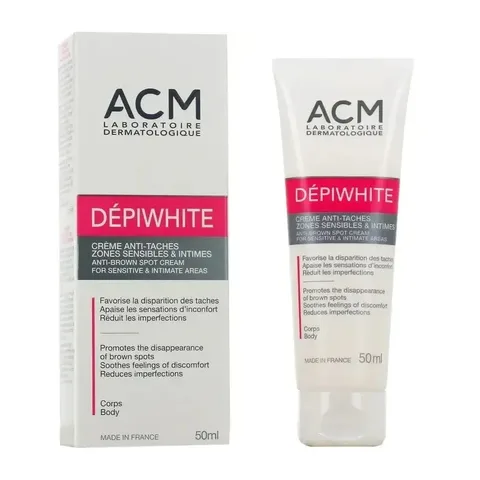 ACM Depiwhite Crème Anti Taches Zones Sensibles et Intimes 50 ml