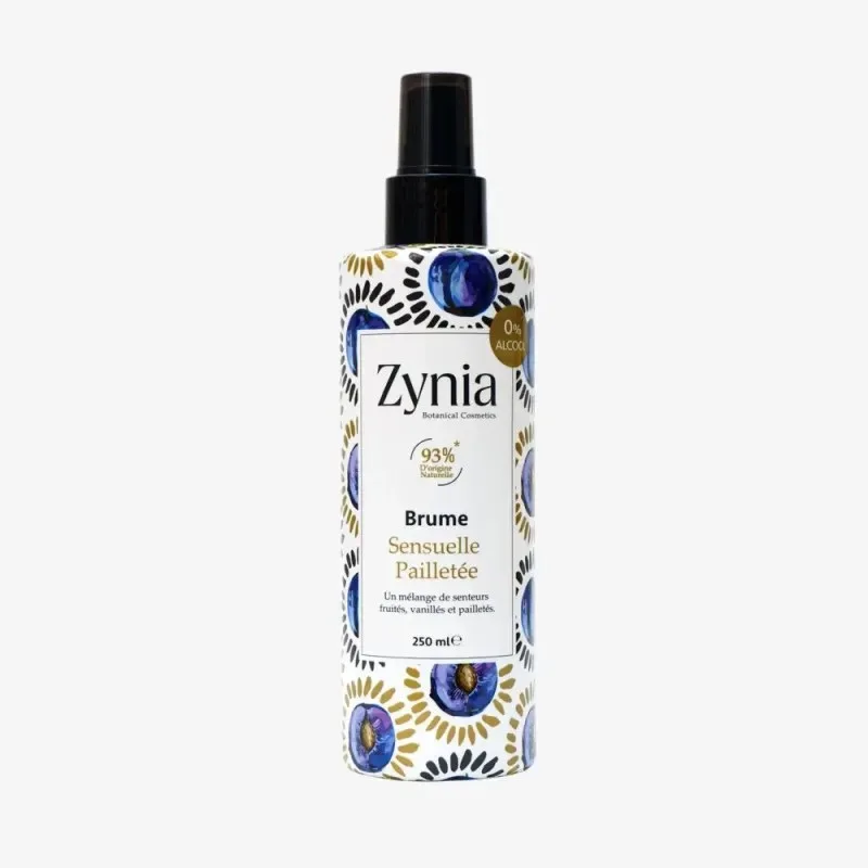 ZYNIA Brume Parfumée Sensuelle Pailletée 250 ml
