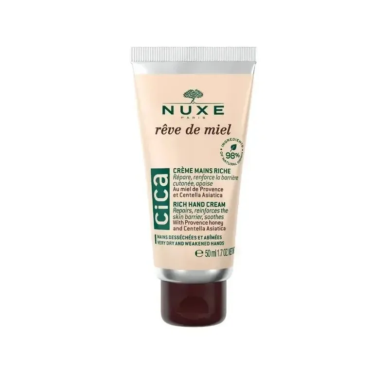 NUXE Reve de Miel Cica Crème Mains Riche 50 ml