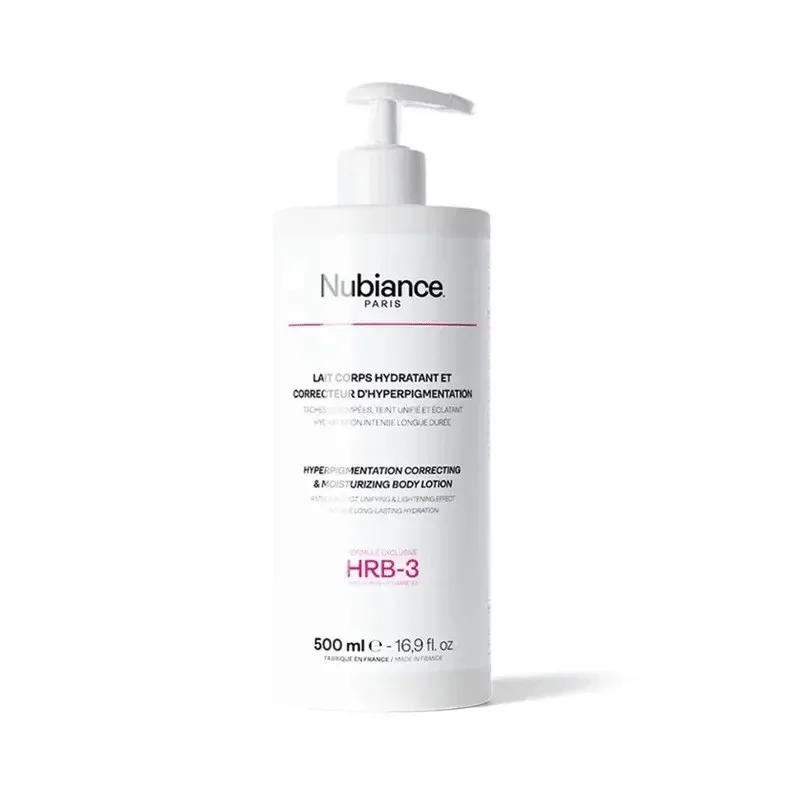 NUBIANCE Lait Corps Hydratant Correcteur d'hyperpigmentation 500 ml