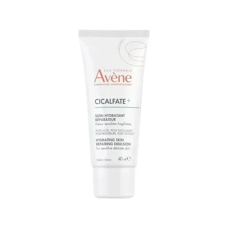 AVENE Cicalfate+ Soin Hydratant Réparateur Post Acte Post Tatouage 40 ml
