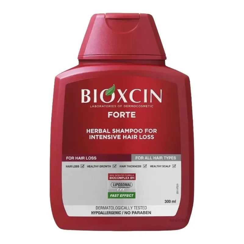 Bioxcin Shampooing Anti Chute Forte Tous Types de Cheveux 300 ml