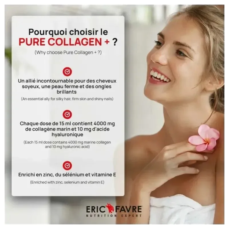 ERIC FAVRE Programme 10 Jours Pure Collagen+ 10*15ml — photo 2