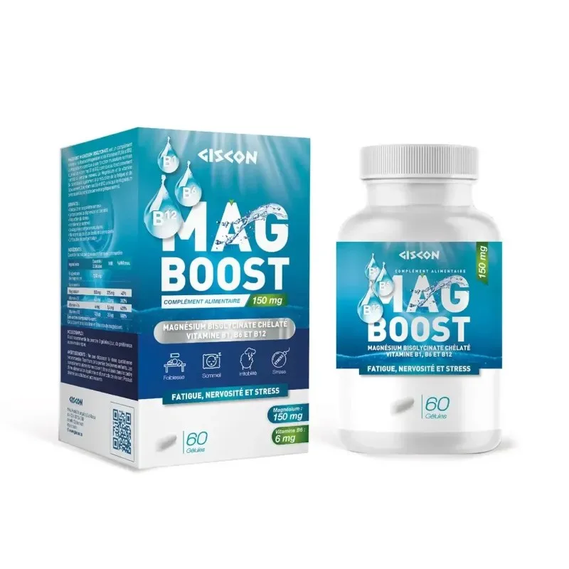 Magboost Magnesium Bisglycinate 60 Gélules — photo 2
