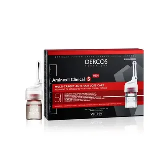 VICHY Dercos Aminexil Clinical 5 Homme 21 Ampoules