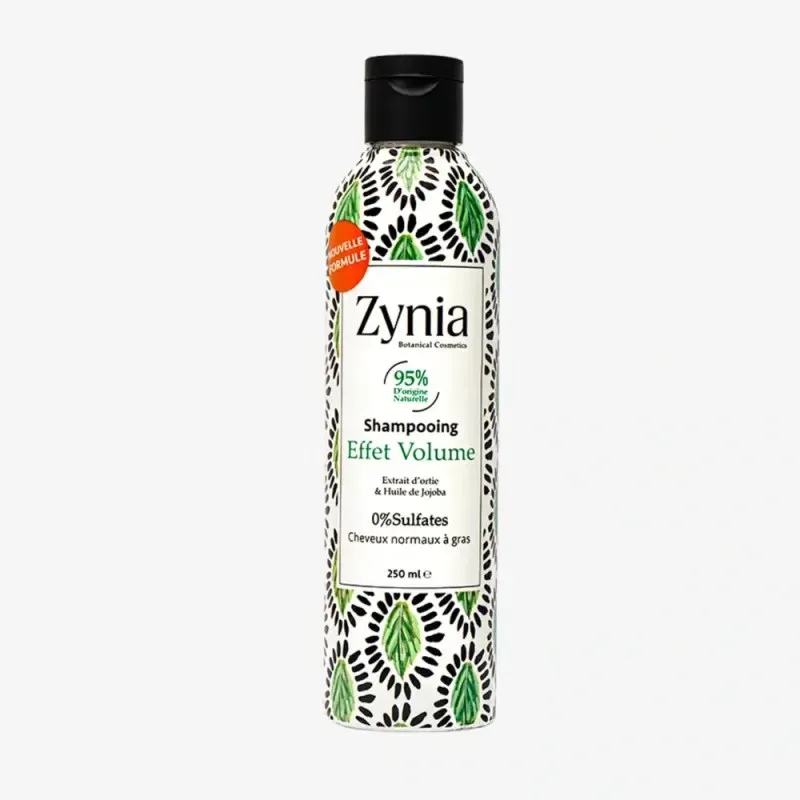ZYNIA Shampoing Ortie Cheveux Gras à Normaux 250 ml