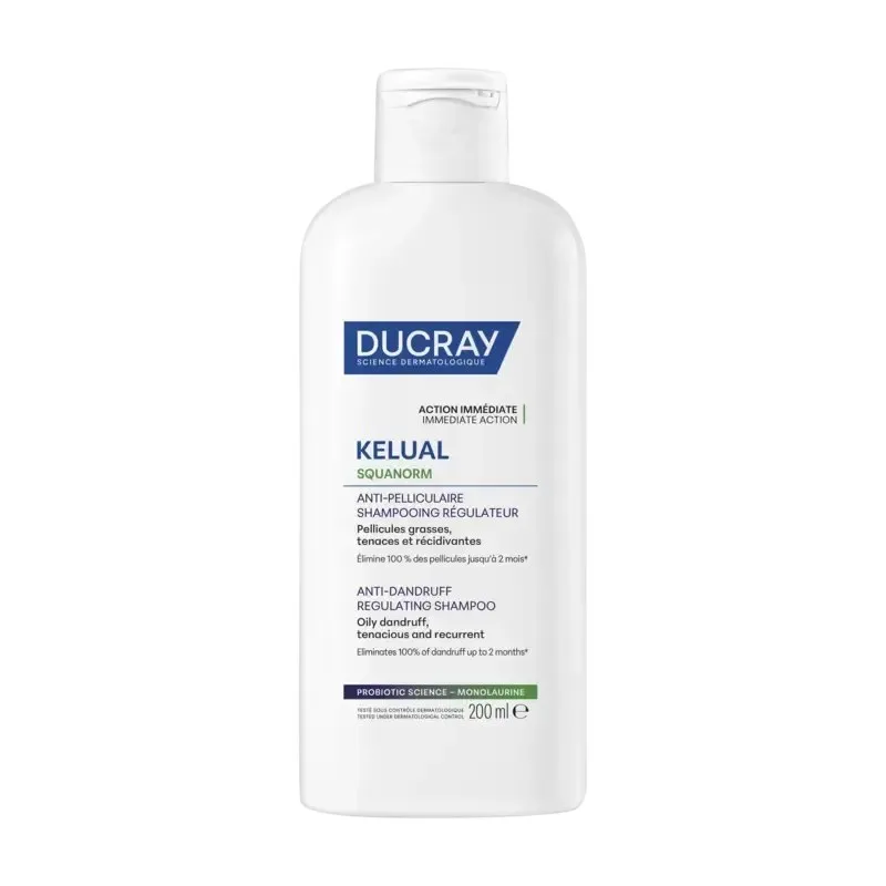 DUCRAY Squanorm Shampooing Pellicules Grasses 200 ml